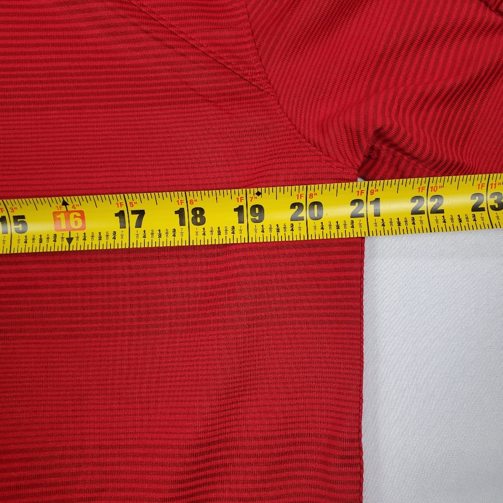 Tampa Bay Buccaneers Red NFL Men's Nike Dri-Fit Short Sleeve Polo Size Medium - Picture 13 of 15